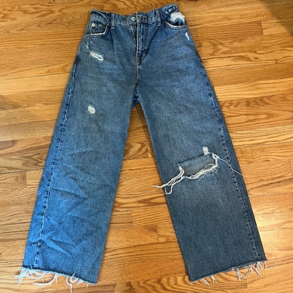 Pull & Bear Wide Leg Jeans - Picture 1 of 1